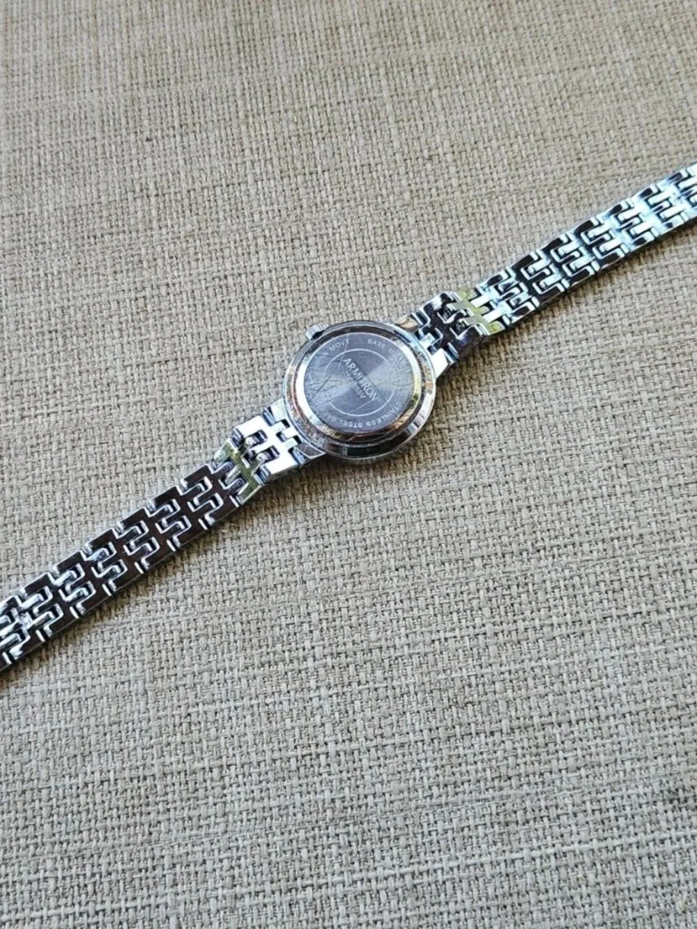 Armitron Ladies Wristwatch Crystals Accent Bezel Quartz Analog Wrist Watch